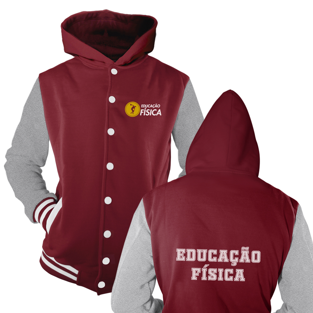 Jaqueta college educação best sale física