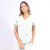Camisa Hospitalar Básica Feminina – Branca