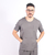 Scrub Gola Redonda Masculino - Grafite