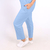 Calça Hospitalar Básica Feminina – Azul Bebê