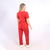 Scrub Básico Feminino - Vermelho na internet