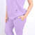 Scrub Gola Redonda Feminino - Lilás - RS Têxtil