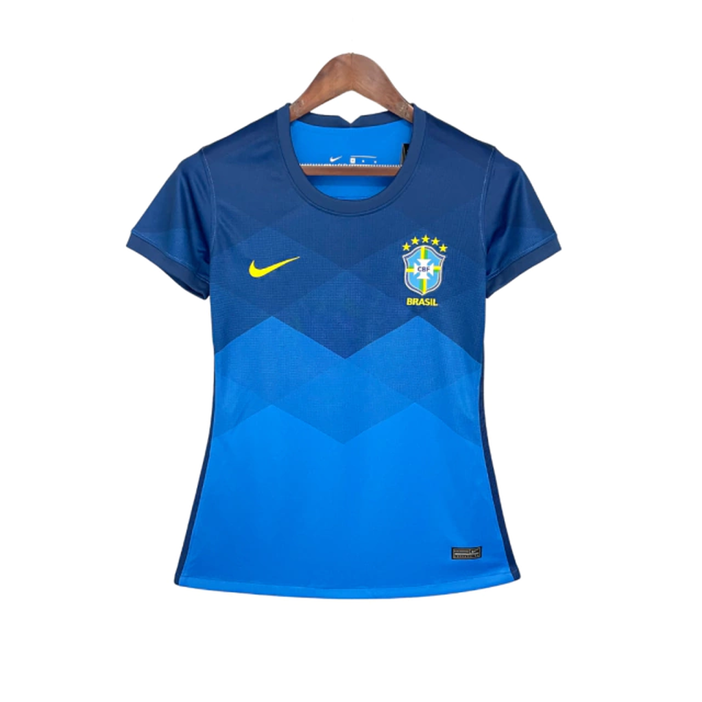 Camisa Brasil II 2021 Feminina disponível no Espaço dos Mantos