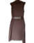 Vestido Marrom Shoulder - comprar online