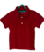 Camisa Polo Infantil Tommy Hilfiger Vermelha