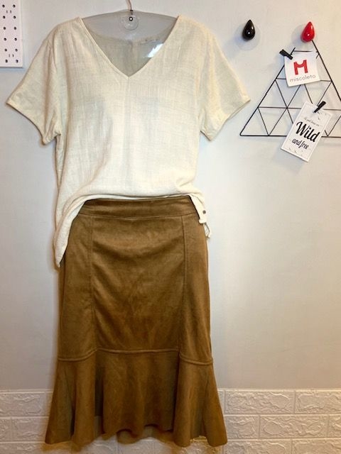 Saia Midi Chamois Maria Fil Comprar em Miscoleto