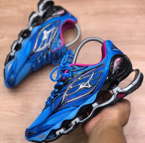 Mizuno Wave Prophecy 6 Azul Comprar em JF Imports