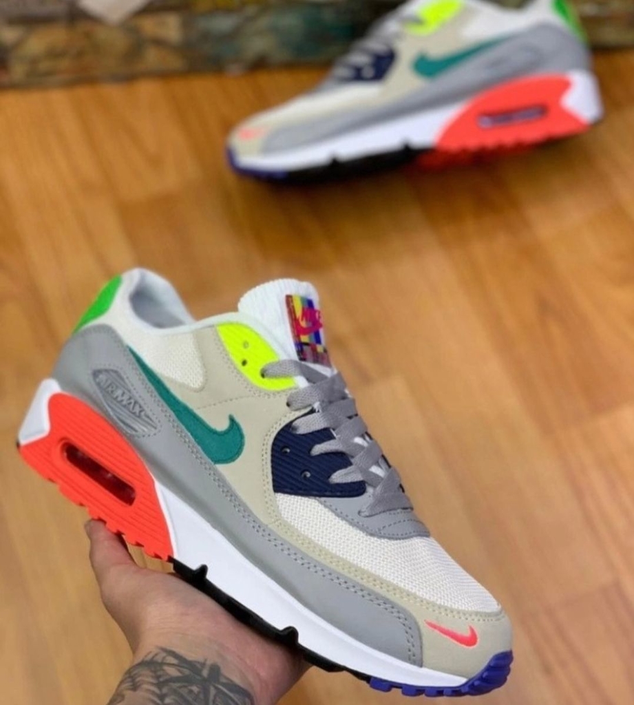 Nike Air Max 90 colorido - Comprar em JF Imports