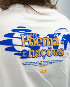 Imagem do Poema as nações | Oversized | Feminina