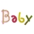 Patch Termocolante Baby com letras separadas - 6,7 x 14,3 cm