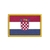 Patch Termocolante Bandeira Croácia - 4,4 x 6,7 cm