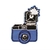 Patch Termocolante Câmera Fotográfica Flash - 4,5 x 3,4 cm