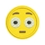 Patch Termocolante Emoji Surpreso - 5,7 x 5,7 cm