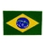 Patch Termocolante Bandeira do Brasil - 6,2 x 10,0 cm