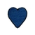 Patch Termocolante Coração Azul - 2,1 x 2,1 cm