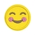 Patch Termocolante Emoji Sorriso Vergonhoso - 5,7 x 5,7 cm