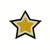 Patch Termocolante Estrela Vermelha ou Amarela - 4,0 x 4,0cm - comprar online