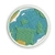 Patch Termocolante Planeta Terra - 4,50 x 4,50cm