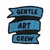 Patch Termocolante Gentle Art Crew - 7,0 x 6,8 cm