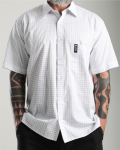 Camisa Xadrez thin line