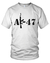 Camiseta Ak-47 - Cor Branca - comprar online
