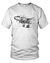 Camiseta Douglas C-47 Skytrain Desenho - Cor Branca - comprar online