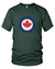 Camiseta Insígnia Royal Canadian Air Force - Maquinas De Combate | A Sua Fonte De Estilo Militar