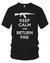 Camiseta Keep Calm And Return Fire Ak-47 - Maquinas De Combate | A Sua Fonte De Estilo Militar