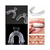 3 Bisnagas Clareador Dental Whiteness Simple 16% + Moldeiras - loja online