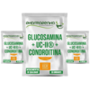 3un Uc II (Colágeno tipo 2) 40mg + Glucosamina e Condroitina 30 Sachês cada