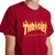 Camiseta Thrasher Magazine Logo Flame Bordo na internet