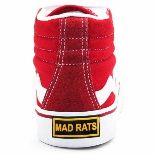Tênis Infantil Mad Rats Hi Top Old School Preto/branco