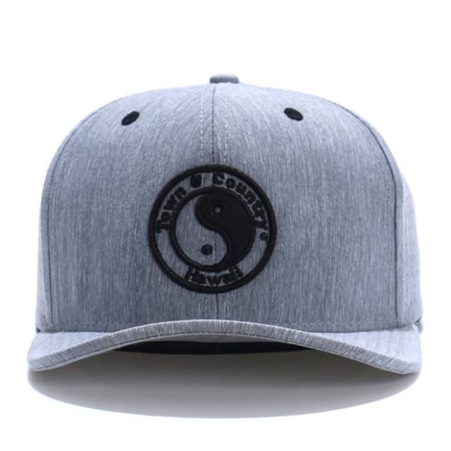 Bon town e country cinza snapback