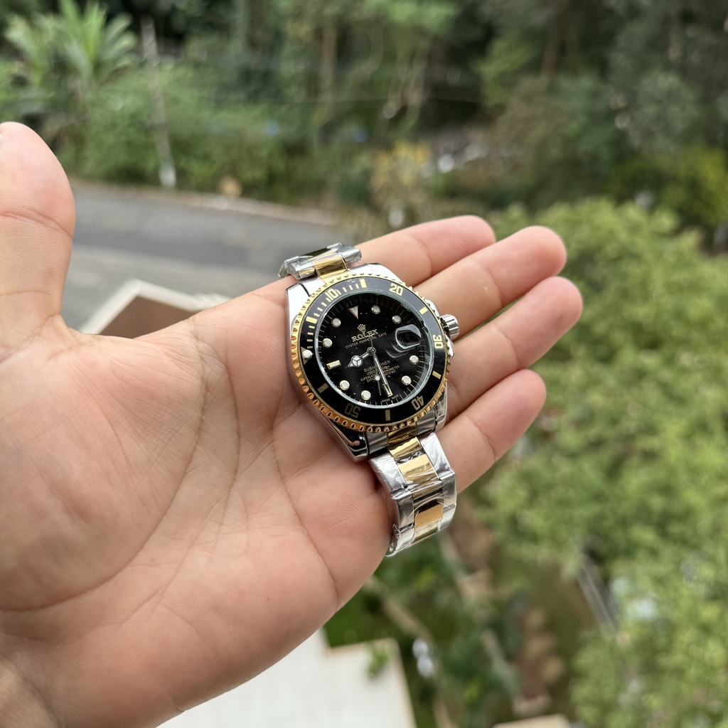Relogio Rolex Serie Ouro New Imports Outlet