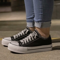 All Star Plataforma Black