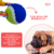 Brinquedo Mordedor Relaxante Pet Cães Corda 8 Infinito com Bola Original Mais Vendido na internet