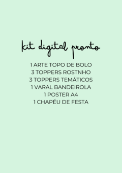 Kit Digital Margaridas - comprar online