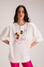 T-shirt Pantera Cor-de-Rosa Off White - comprar online