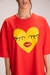 T-shirt Coração Cílios na internet