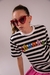 T-shirt Ombreira P&B Glitter - comprar online