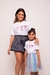 T-shirt Laços Glitter Infantil - comprar online