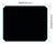 Mouse Pad Gamer (320x240mm) Speed Mpg-101 Azul Fortrek na internet
