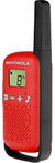 Rádio Comunicador Talkabout Motorola 25km Vermelho - T110 - comprar online