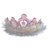 Tiara Princesa Led Metalizada - comprar online