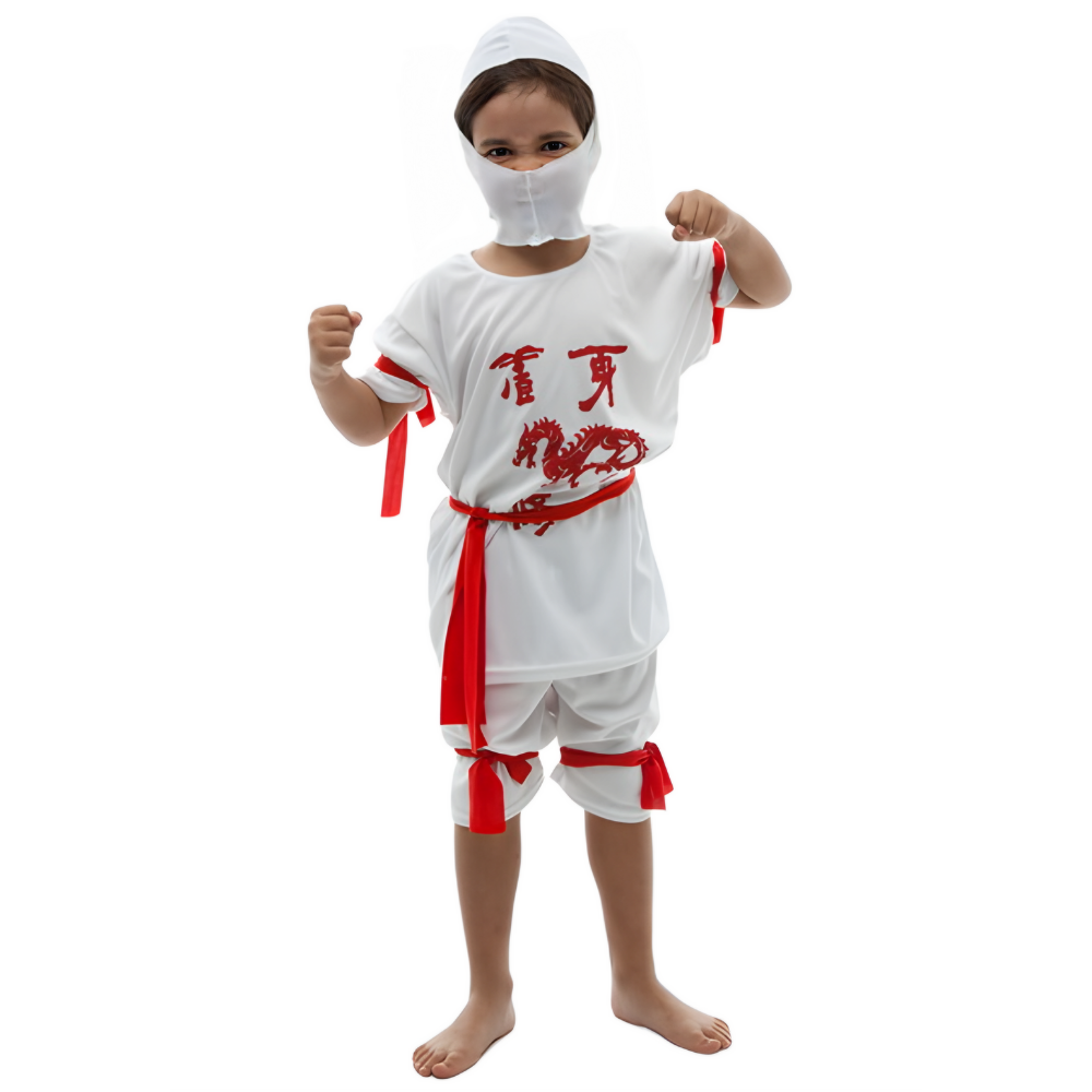 Fantasia Ninja Cosplay Infantil Masculino