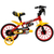 BICICLETA ARO 12 MASCULINA MOTOR X VERMELHA/AMARELA SELIM P.U. - comprar online