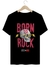 Born To Rock - Camiseta Adulto