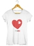 Coração - T-Shirt Feminina