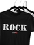 Camiseta Rock Infantil 2-8 anos Preto
