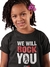 Queen We Will Rock You - Camiseta Juvenil 10-14 anos Preta